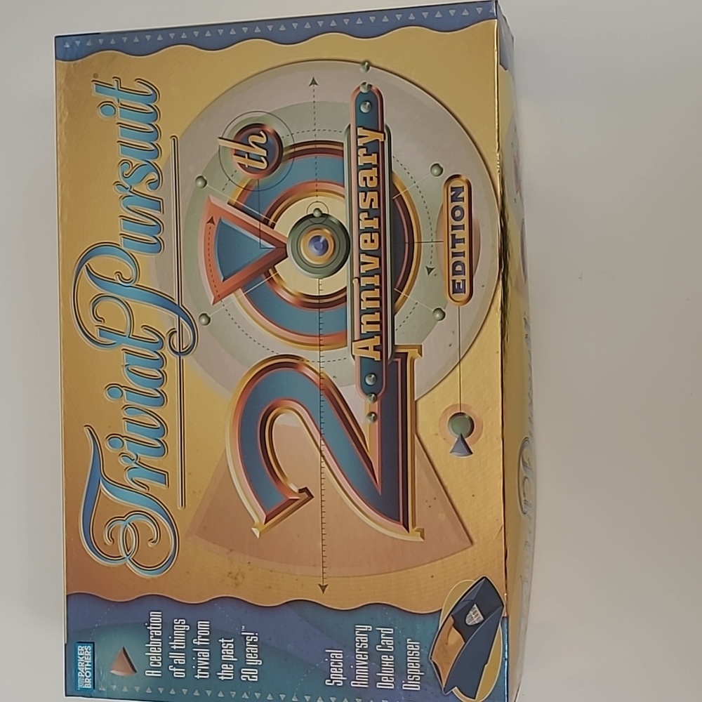 Trivial Pursuit 20th Anniversary game - original packaging